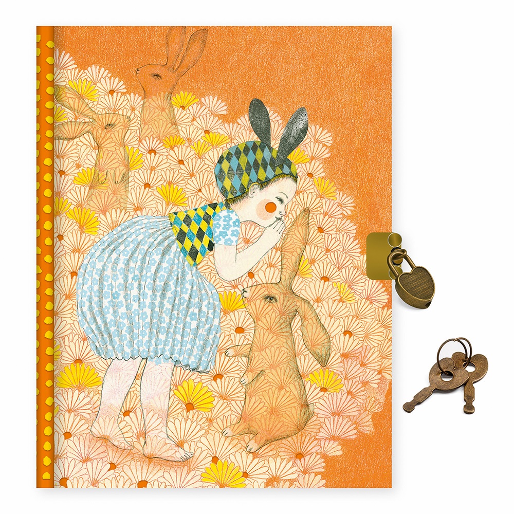 Djeco Ημερολόγιο με κλειδαριά `Elodie` - FSC MIX