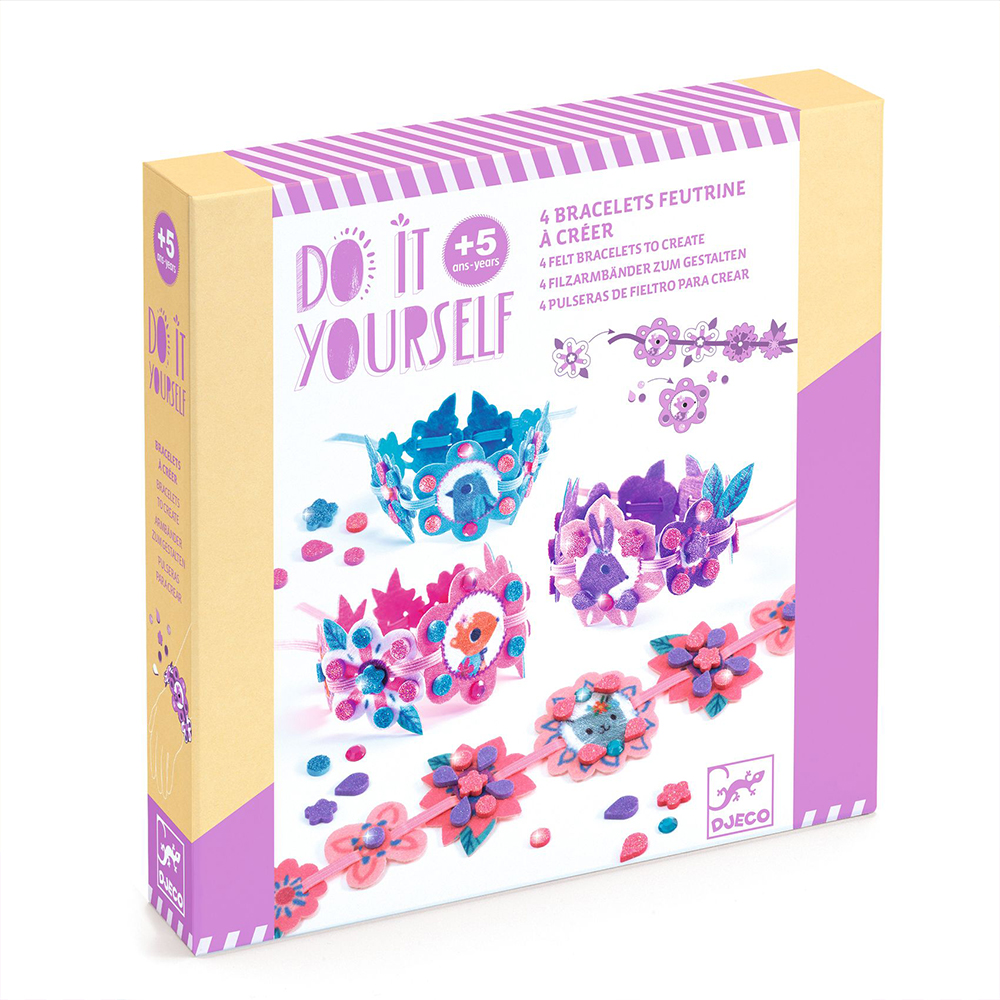 Djeco DIY φτιάχνω και διακοσμώ βραχιόλια φιλίας `Best Friends`