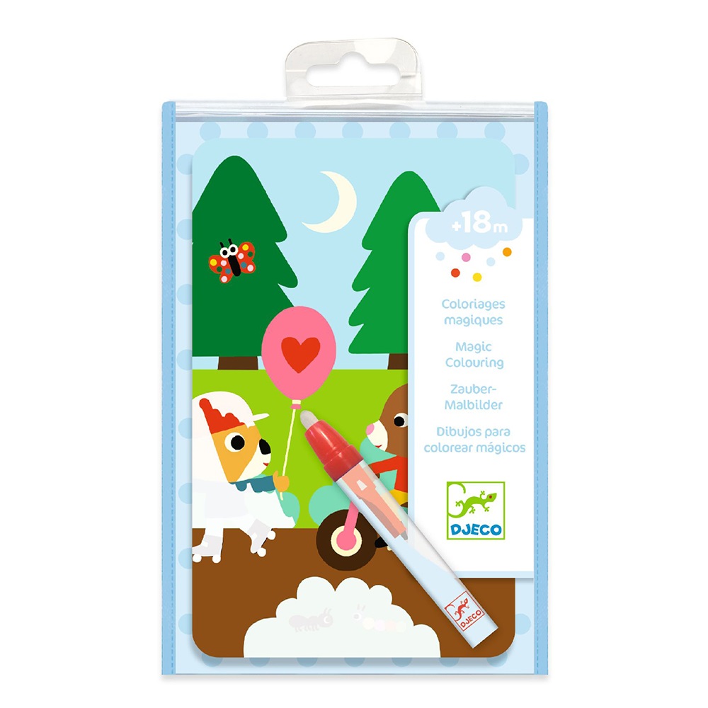Djeco Ζωγραφίζω με μαρκαδόρο με νερό `Στο Πάρκο`
