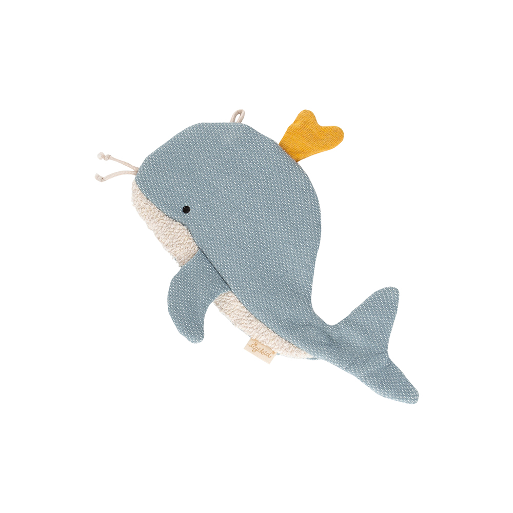 Sigikid πανάκι αγκαλιάς με θρόισμα `Φάλαινα` 25εκ.