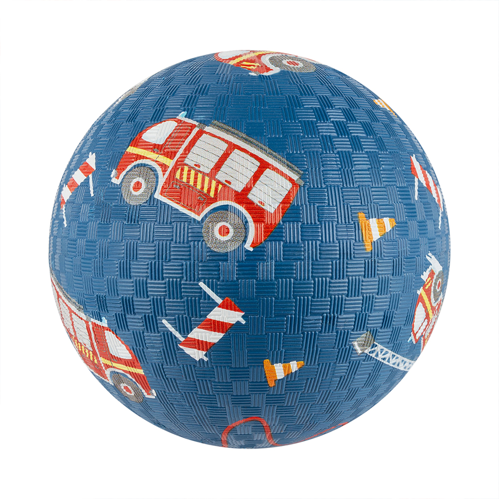 Sigikid μπάλα από φυσικό καουτσούκ `Πυροσβεστικό όχημα` 17 εκ.