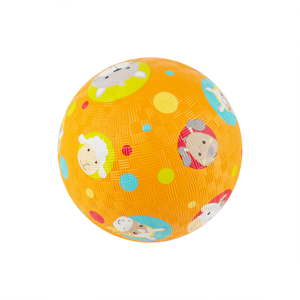 Sigikid μπάλα από φυσικό καουτσούκ `Ζωάκια φάρμας` 12 εκ.