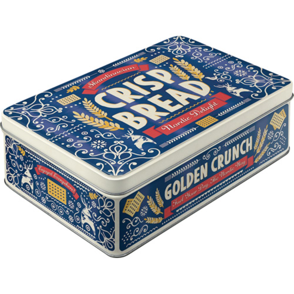 Nostalgic μεταλλικό κουτί Flat 3D `Crisp Bread`