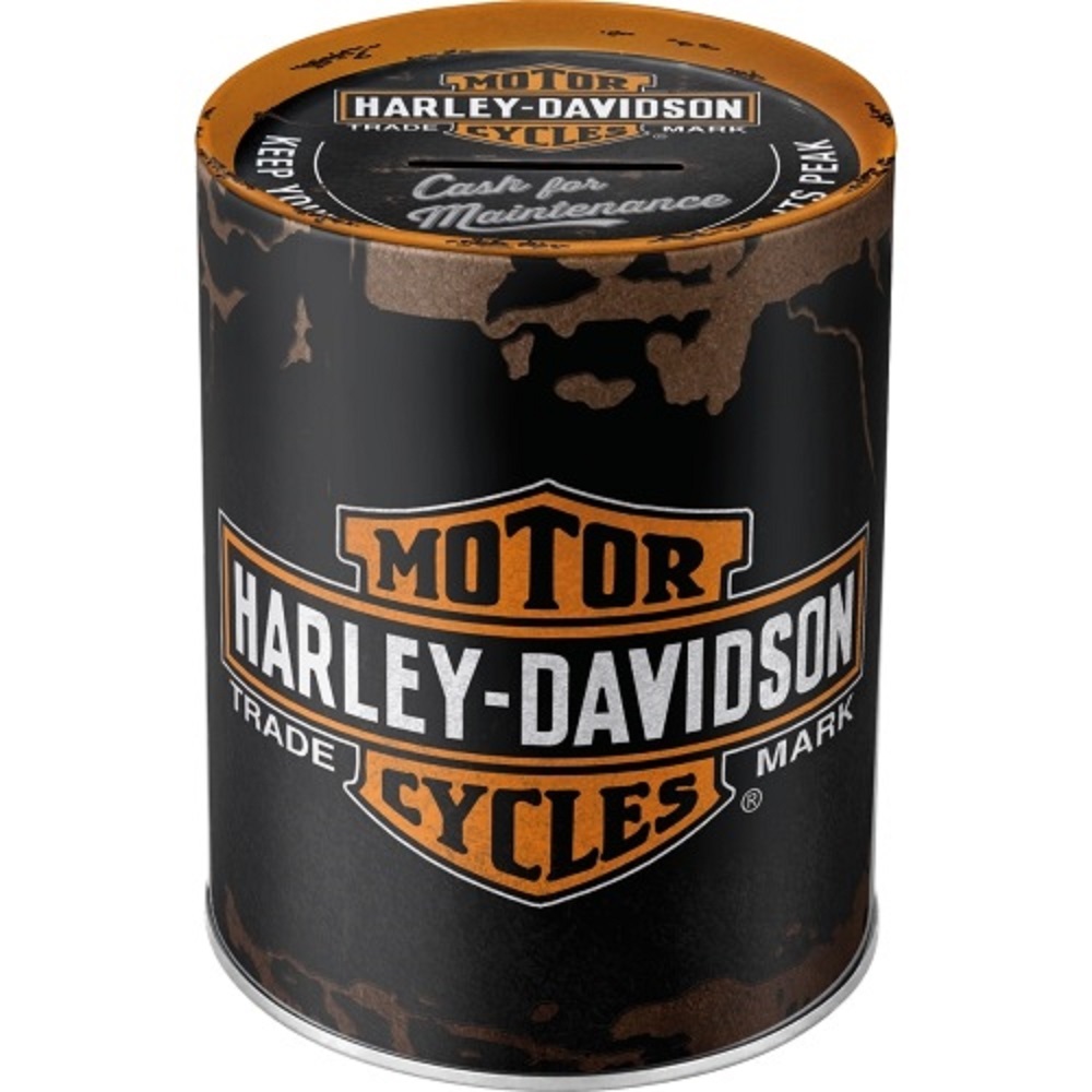 Nostalgic Μεταλλικός Κουμπαράς Harley-Davidson Genuine Logo Nostalgic Μεταλλικός Κουμπαράς Harley-Davidson Genuine Logo