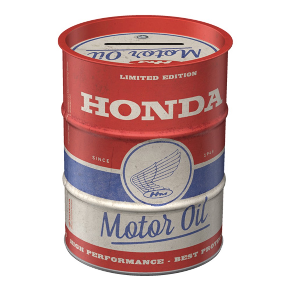 Nostalgic Μεταλλικός Κουμπαράς Oil Barrel Honda MC - Motor Oil Nostalgic Μεταλλικός Κουμπαράς Oil Barrel Honda MC - Motor Oil