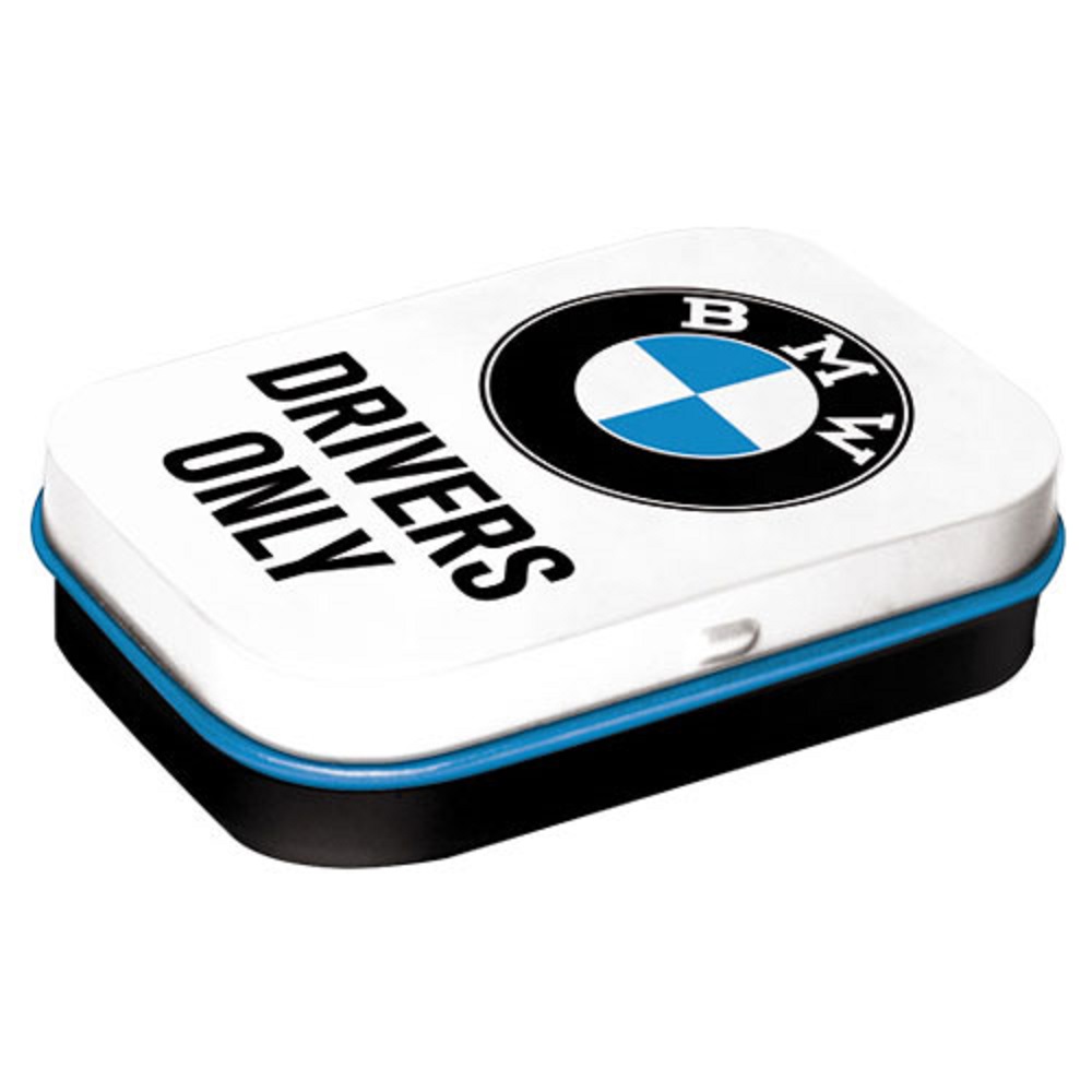 Nostalgic Μεταλλικό κουτάκι με μέντες BMW - Drivers Only White 15gr Nostalgic Μεταλλικό κουτάκι με μέντες BMW - Drivers Only White 15gr