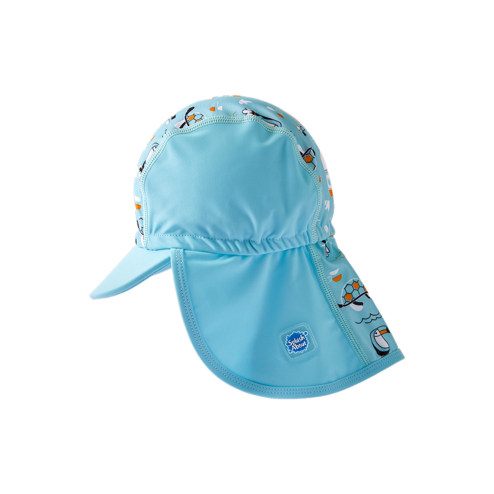 Splash καπέλο αντηλιακής προστασίας UPF 50+ `Καραβάκι ζωάκια` 3-6 ετών