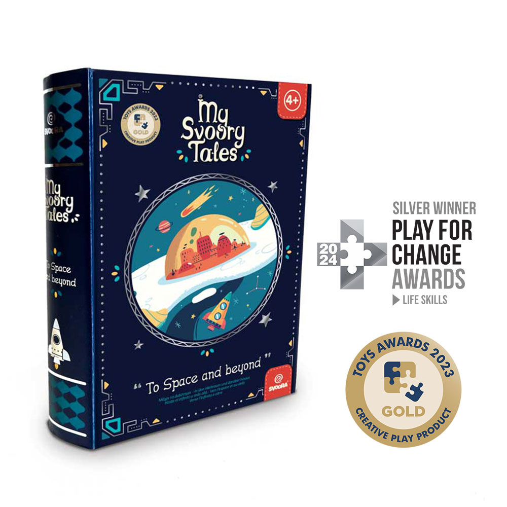 Svoora μαγνητικό βιβλίο δημιουργίας παραμυθιών My SvooryTales ‘Μέχρι το Δ?