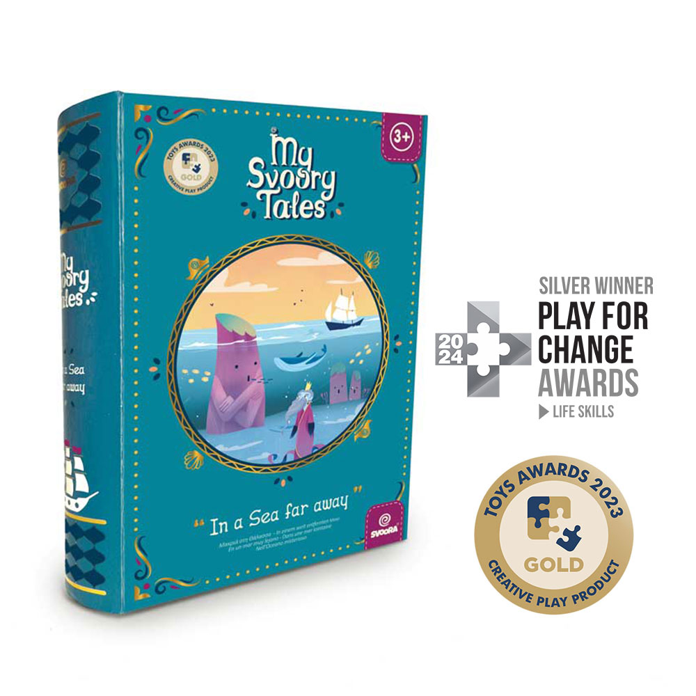 Svoora μαγνητικό βιβλίο δημιουργίας παραμυθιών My SvooryTales ‘Μακριά στη