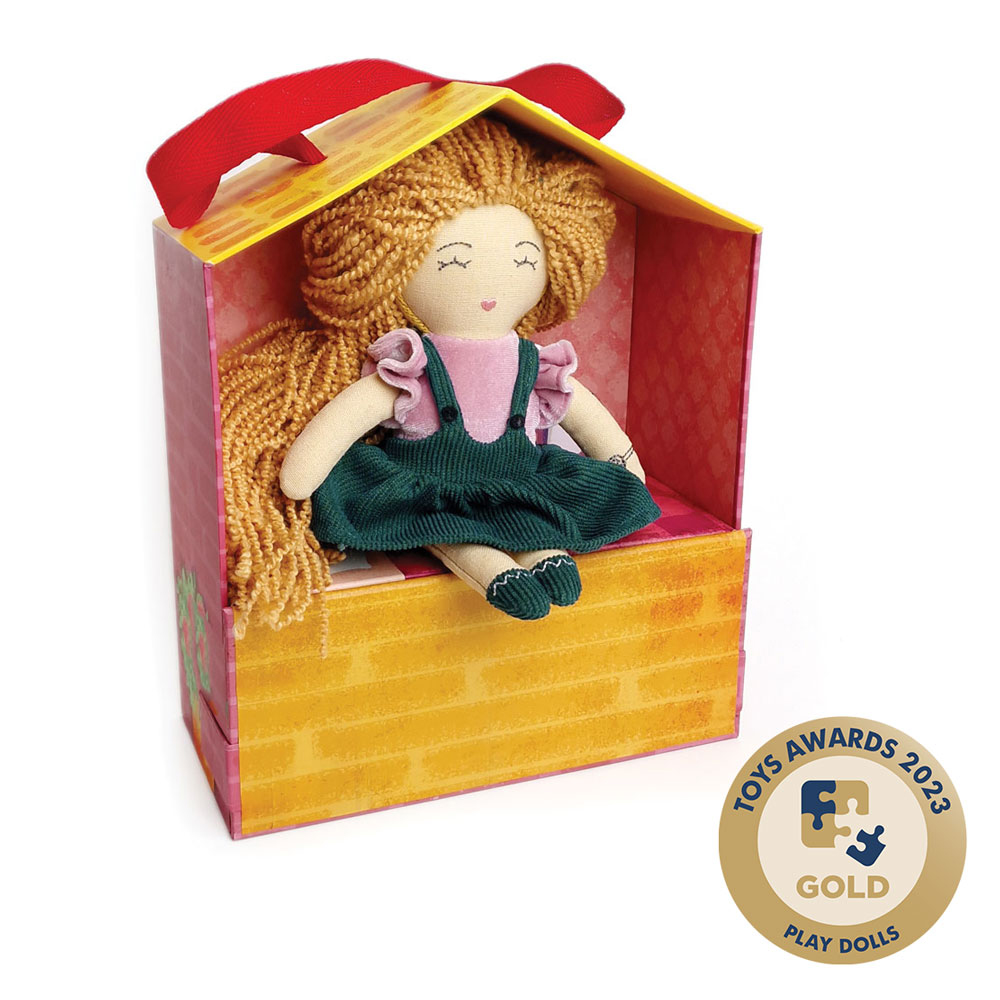 Svoora Κουκλόσπιτο με υφασμάτινη κούκλα `Άννη`