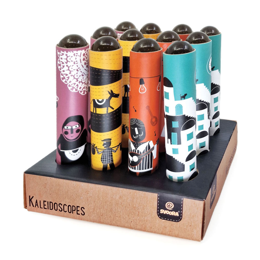 Svoora Πλήρες Ντισπλέι με Καλειδοσκόπιο Crystal Ball `Καλημέρα` Collection (με 12