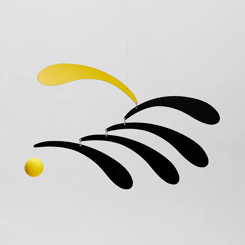 Flensted Μόμπιλε απαλός ρυθμός κίτρινο 45x30εκ.