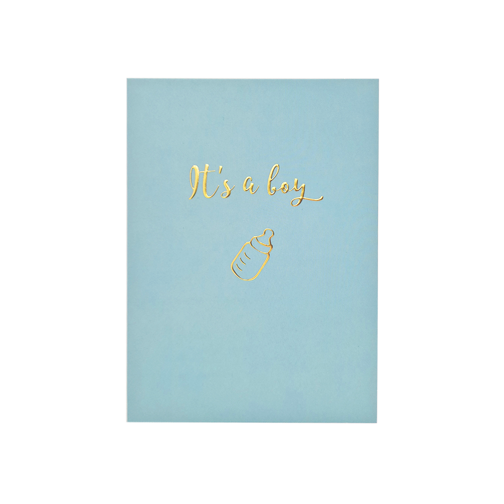 Draeger κάρτα ευχών με φάκελο `It`s a boy` Draeger κάρτα ευχών με φάκελο `It`s a boy`