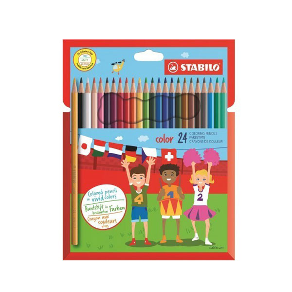 ΞΥΛΟΜΠΟΓΙΕΣ 1924 STABILO 24 ΧΡΩΜΑΤΑ