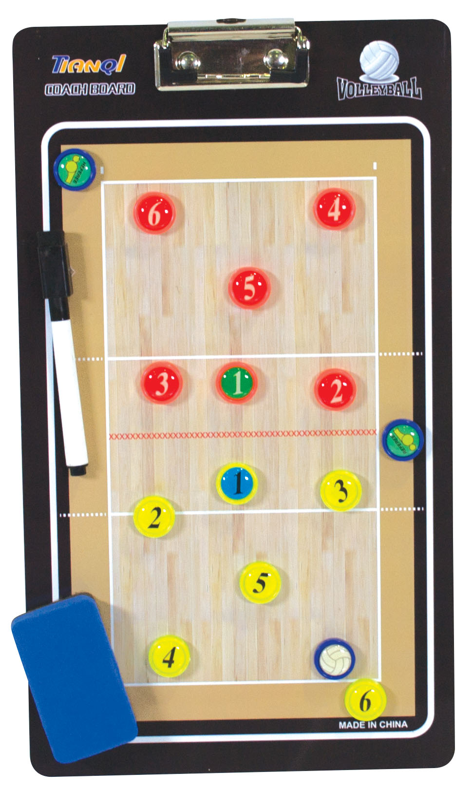 ΠΙΑΣΤΡΑ ΠΙΝΑΚΑΣ ΒΟΛΕΥ ΜΑΓΝΗΤΙΚΟΣ 2 ΟΨΕΩΝ 35Χ20