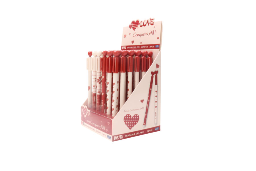 M&G ΣΤΥΛΟ ΚΑΡΔΙΑ ERASE