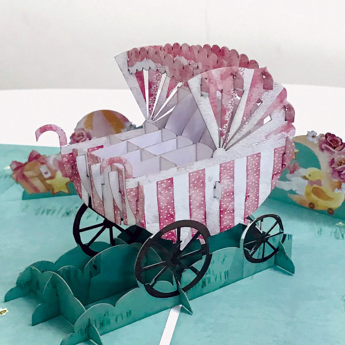 ΚΑΡΤΑ ΓΕΝΝΗΣΗΣ ΚΑΡΟΤΣΙ ΡΟΖ ORIGAMI ΚΑΡΤΑ ΓΕΝΝΗΣΗΣ ΚΑΡΟΤΣΙ ΡΟΖ ORIGAMI