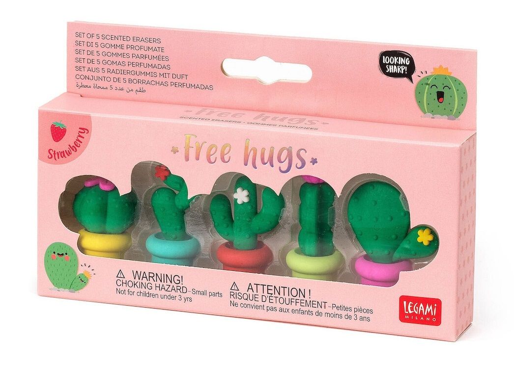LEGAMI ΓΟΜΑ FREE HUGS ΣΕΤ 5 ΚΑΚΤΟΙ CE0002 LEGAMI ΓΟΜΑ FREE HUGS ΣΕΤ 5 ΚΑΚΤΟΙ CE0002