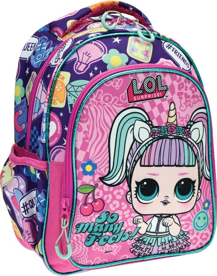 ΣΧΟΛΙΚΗ ΤΣΑΝΤΑ ΝΗΠΙΟΥ GIM ΠΛΑΤΗΣ LOL SURPRISE 363-00054 2023