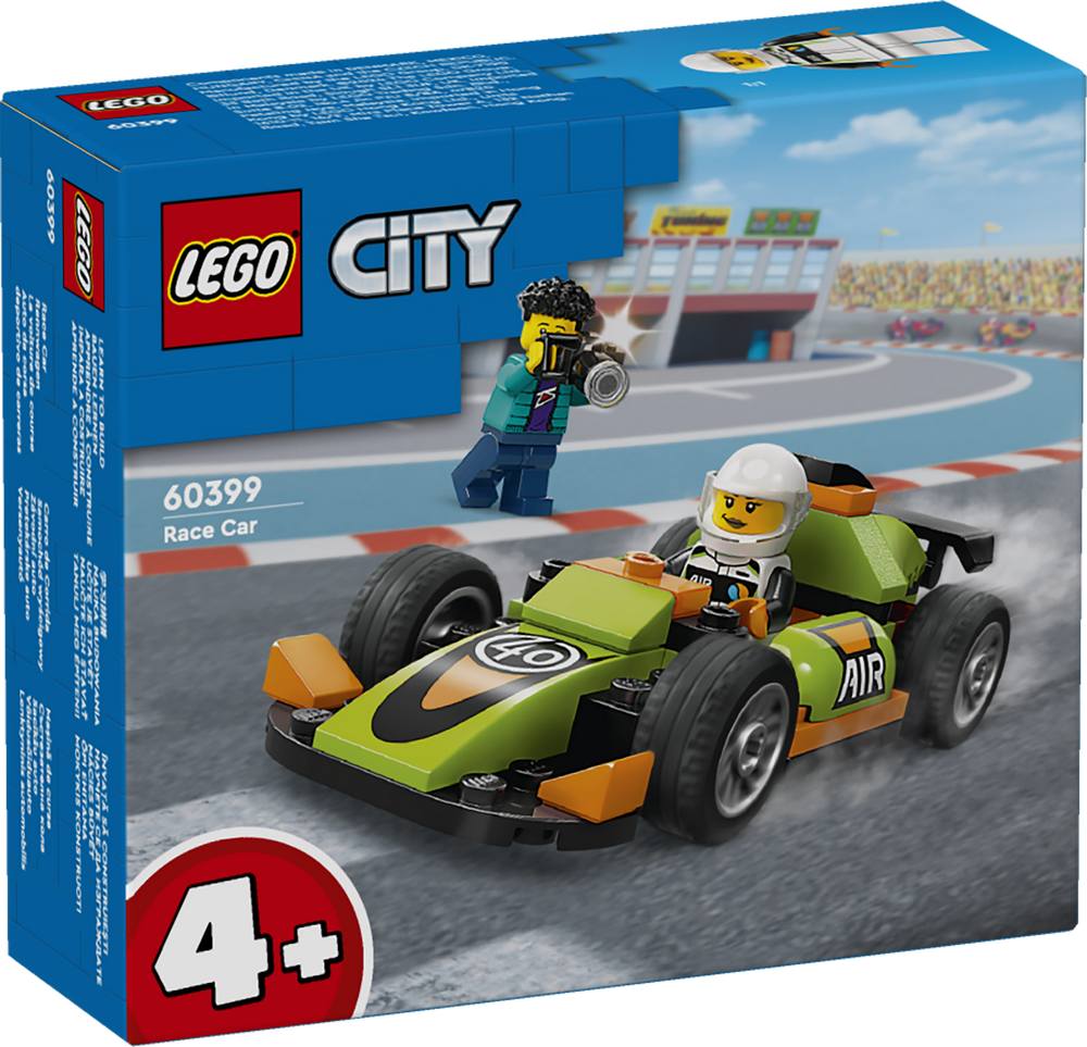 LEGO CITY GREEN RACE CAR