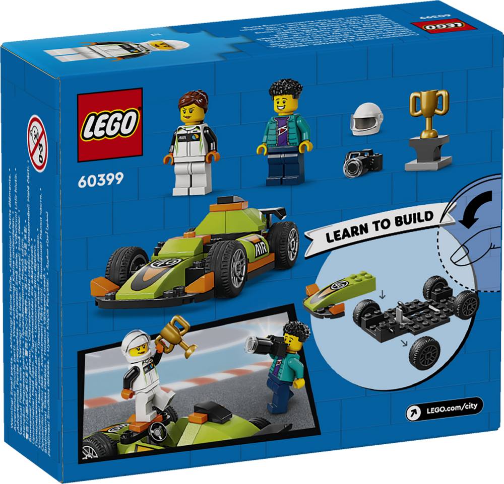 LEGO CITY GREEN RACE CAR