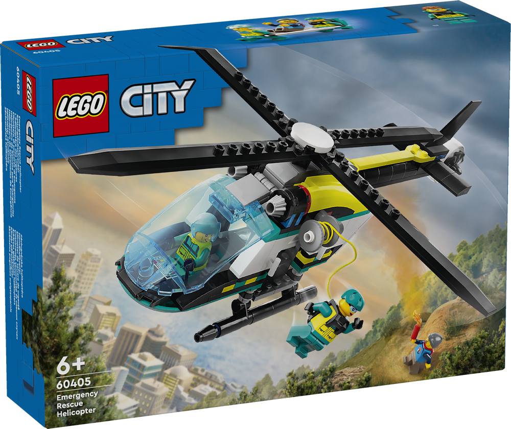 LEGO CITY EMERGENCY RESCUE HELICOPTER
