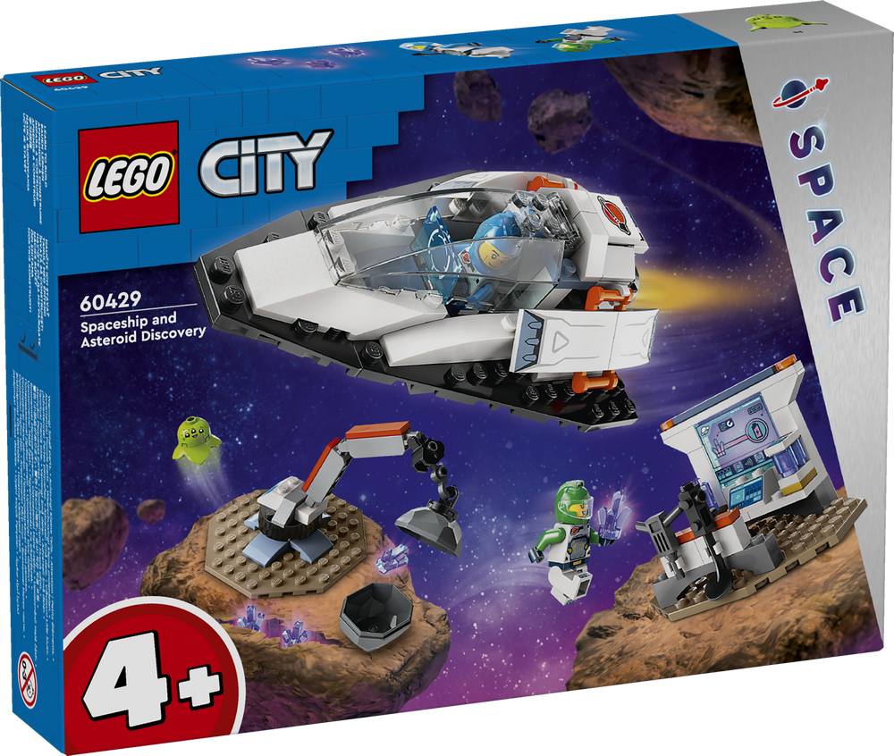 LEGO CITY SPACESHIP AND ASTEROID DISCOVERY