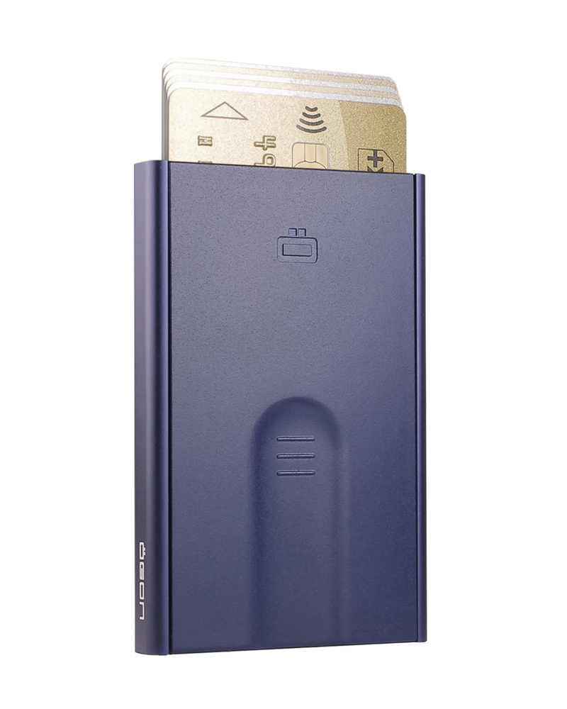 ΚΑΡΤΟΘΗΚΗ ΑΛΟΥΜΙΝΙΟΥ ΠΡΟΣΤΑΣΙΑΣ ΚΑΡΤΩΝ OGON CARD HOLDER SLIDER NAVY BLUE ΚΑΡΤΟΘΗΚΗ ΑΛΟΥΜΙΝΙΟΥ ΠΡΟΣΤΑΣΙΑΣ ΚΑΡΤΩΝ OGON CARD HOLDER SLIDER NAVY BLUE