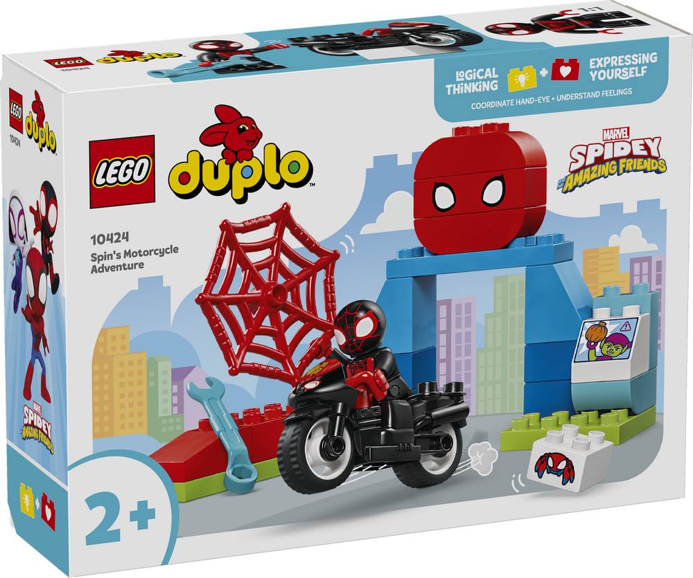 LEGO DUPLO SPIN’S MOTORCYCLE ADVENTURE LEGO DUPLO SPIN’S MOTORCYCLE ADVENTURE