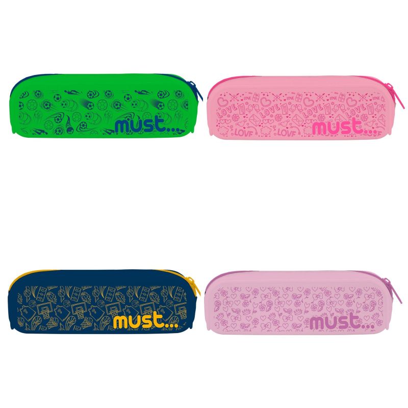 Κασετίνα Βαρελάκι Σιλικόνης Must Focus 4 Χρώματα