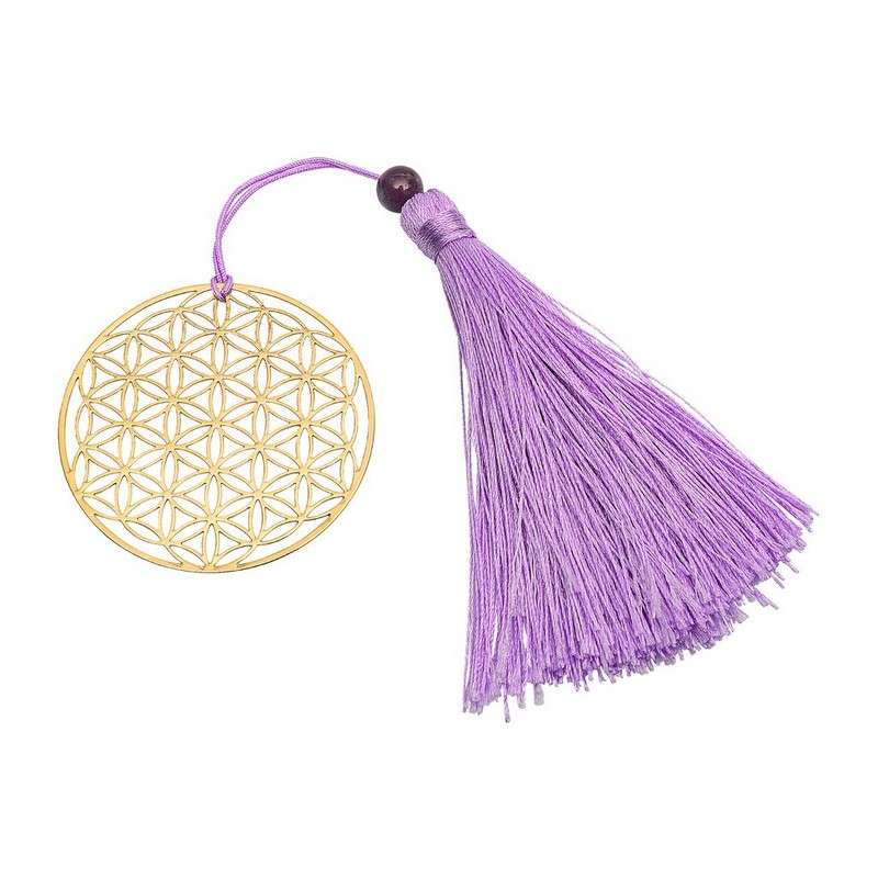 Σελιδοδείκτης Λουλούδι της Ζωής μεταλλικός