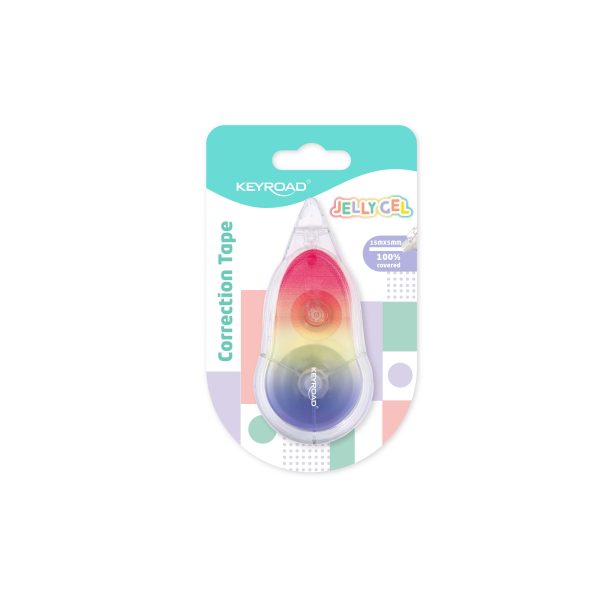ΔΙΟΡΘΩΤΙΚΗ ΤΑΙΝΙΑ 15 ΜΕΤΡΑ KEYROAD JELLY GEL ΔΙΟΡΘΩΤΙΚΗ ΤΑΙΝΙΑ 15 ΜΕΤΡΑ KEYROAD JELLY GEL