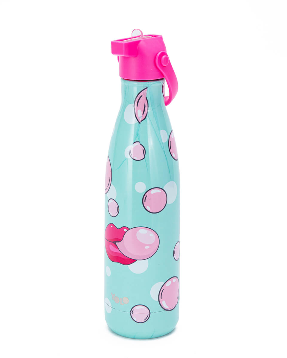 ΜΕΤΑΛΛΙΚΟ ΘΕΡΜΟΣ ΜΕ ΣΤΟΜΙΟ 500ML – BubbleGum