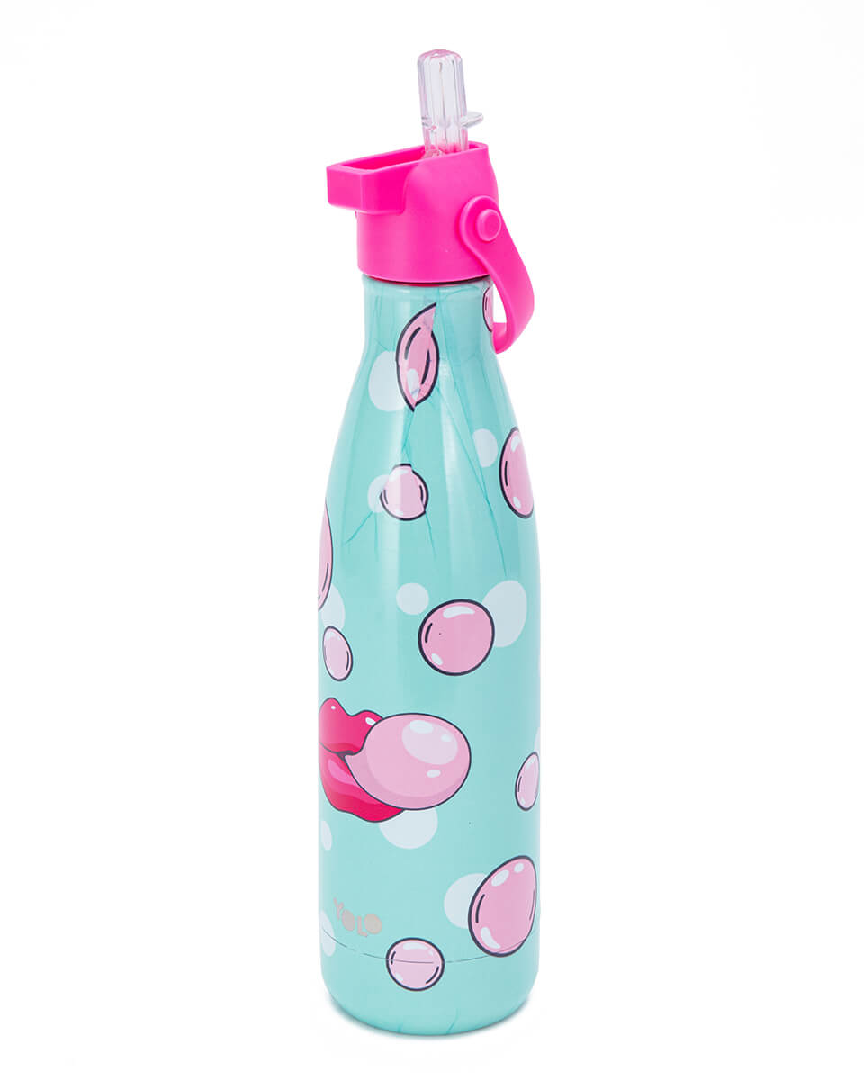 ΜΕΤΑΛΛΙΚΟ ΘΕΡΜΟΣ ΜΕ ΣΤΟΜΙΟ 500ML – BubbleGum