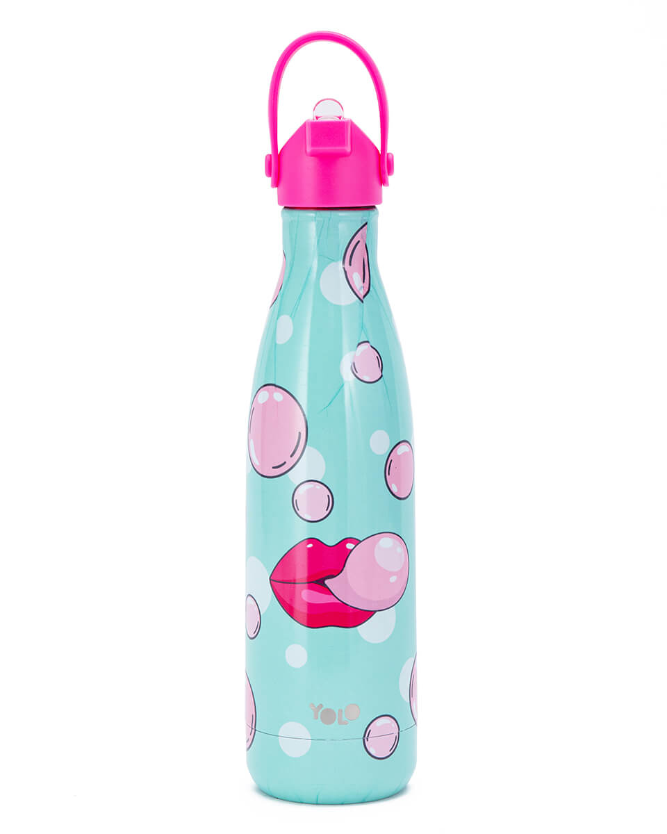 ΜΕΤΑΛΛΙΚΟ ΘΕΡΜΟΣ ΜΕ ΣΤΟΜΙΟ 500ML – BubbleGum
