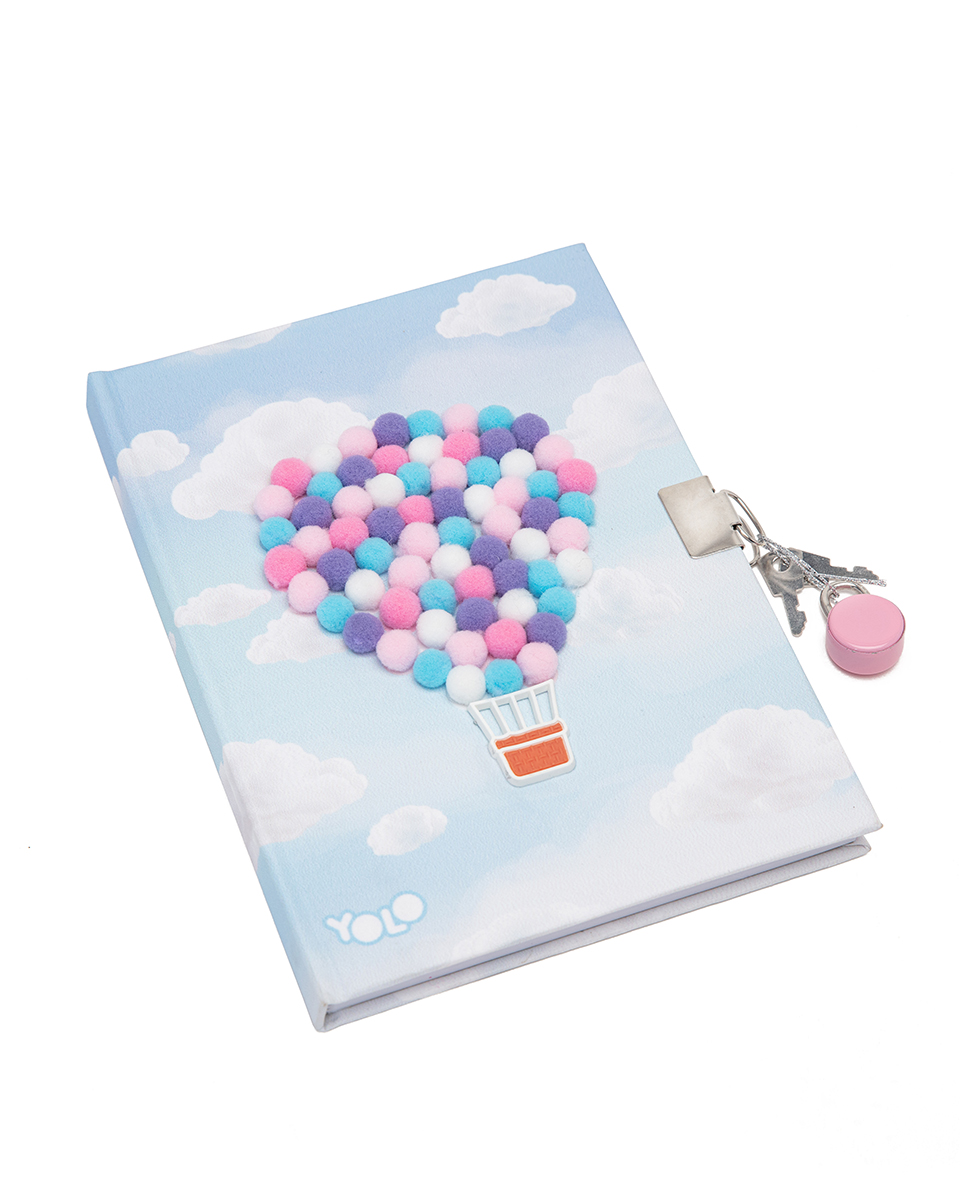 HOT AIR BALLON ΣΗΜΕΙΩΜΑΤΑΡΙΟ ΜΕ ΚΛΕΙΔΑΡΙΑ