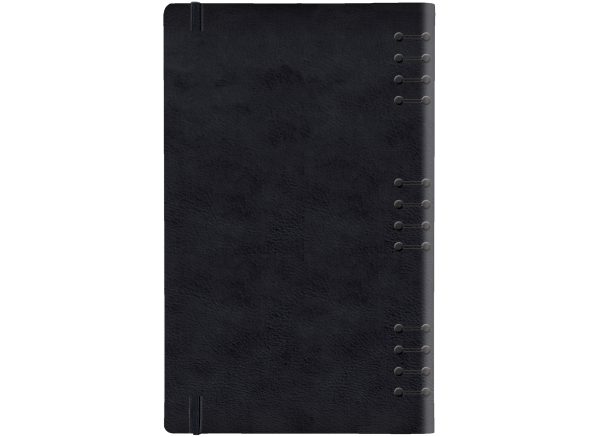 ΣΗΜΕΙΩΜΑΤΑΡΙΟ 13x21cm ΡΙΓΕ Arizona Spiral Ανθρακί