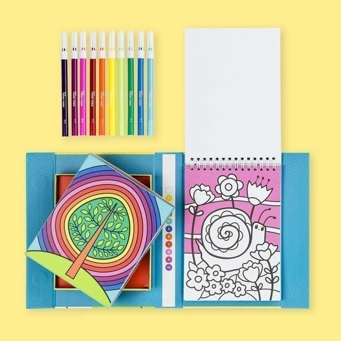 Σετ Δραστηριοτήτων – Colour By Numbers Garden Tiger Tribe