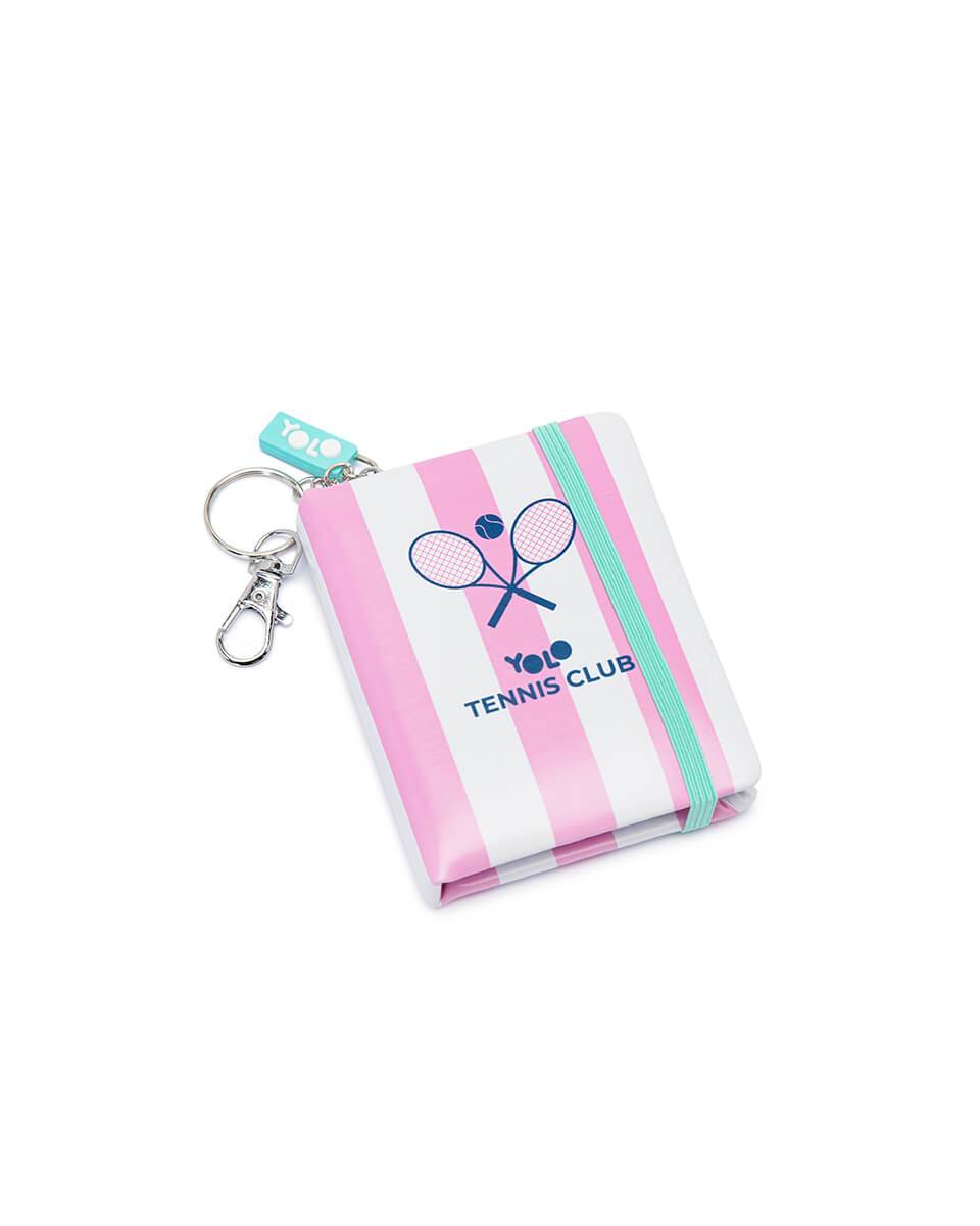 MINI ΣΗΜΕΙΩΜΑΤΑΡΙΟ ME ΜΠΡΕΛΟΚ TENNIS CLUB GIRL