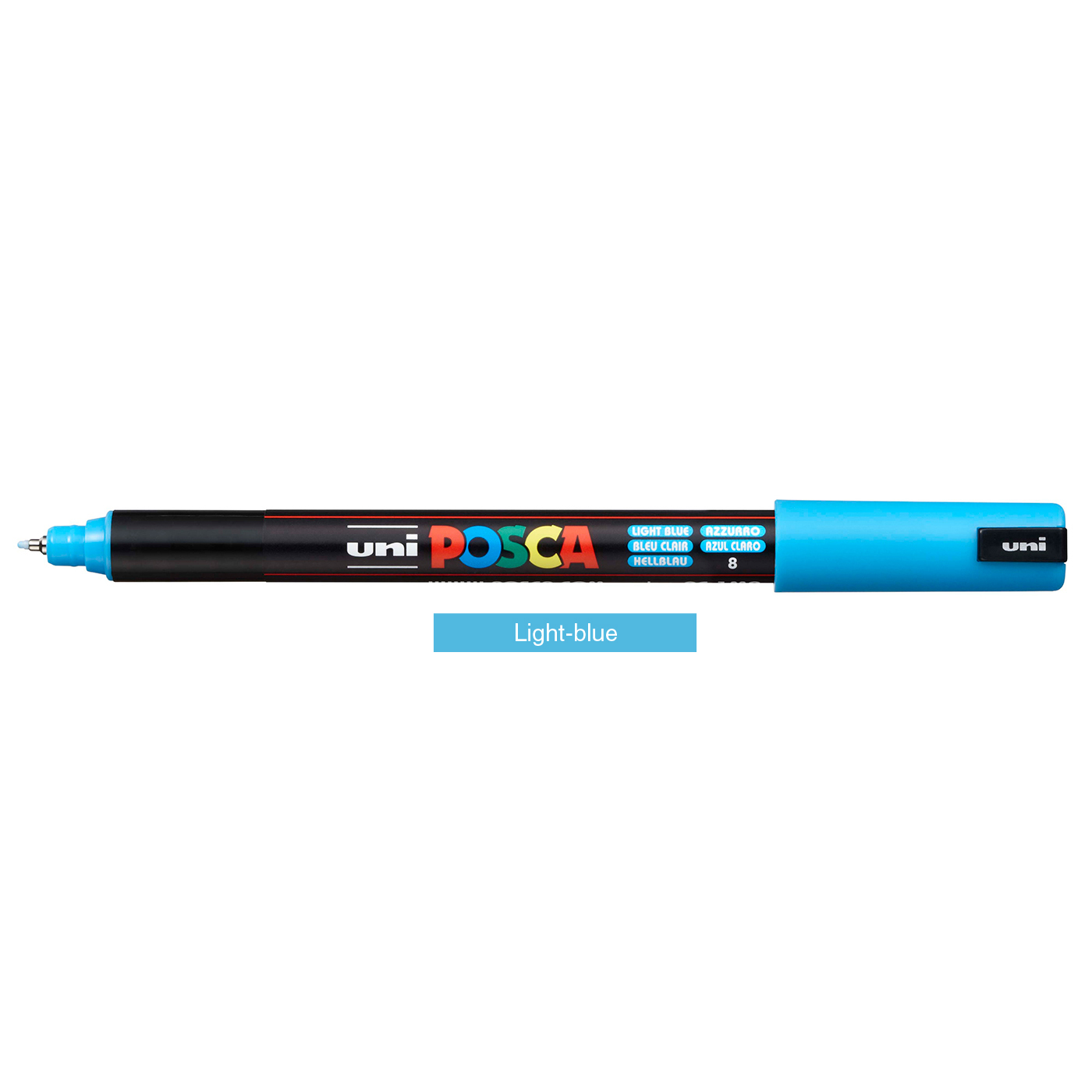 ΜΑΡΚΑΔΟΡΟΣ UNI POSCA PC-1MR LIGHT BLUE