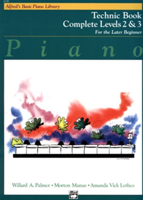 ALFRED'S BASIC PIANO LIBRARY - COMPLETE TECHNIC BOOK 2 & 3